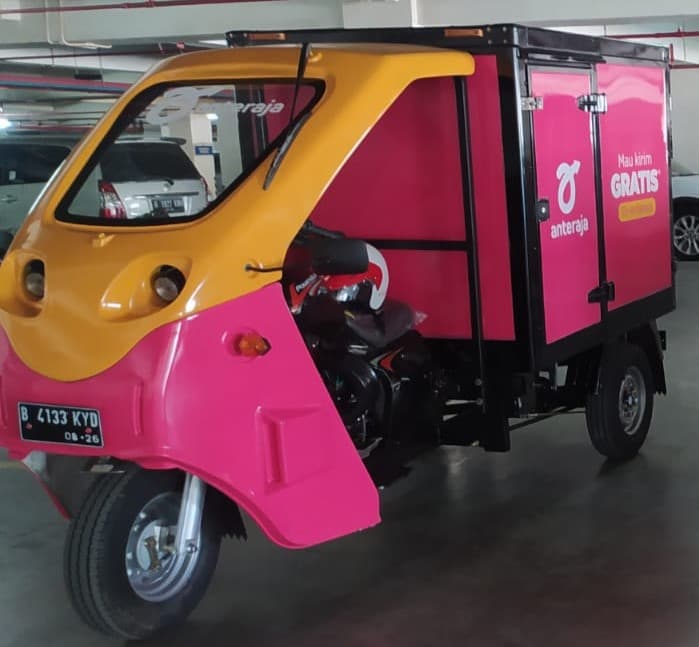 Motor Roda Tiga sebagai Andalan Logistik Last-Mile dan E-commerce